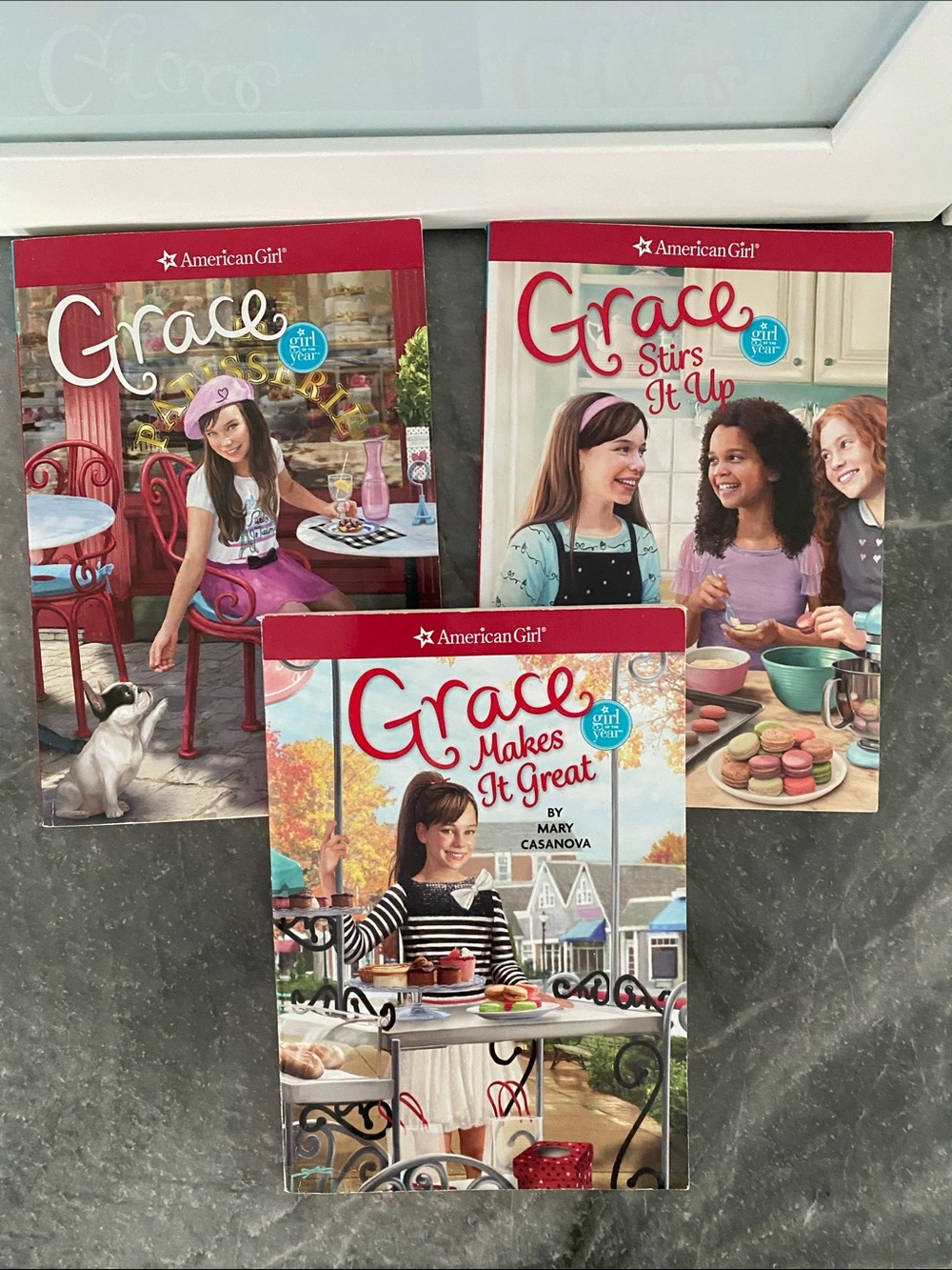American Girl “Grace” Series. Volumes 1, 2, and 3.
